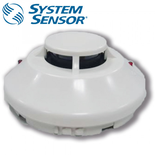 System Sensor Photoelectric Smoke Detector Plug In Low Profile Model