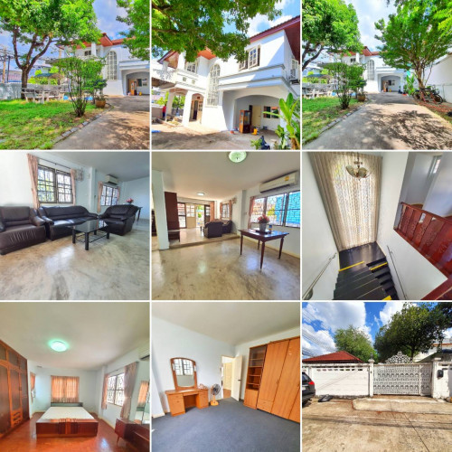 (บ้านเช่าไปแล้ว)  บ้านเช่าประชาชื่น / บ้านเดี่ยวหลังใหญ่ให้เช่าไม่แพง ใกล้เทคนิควิมล รถไฟฟ้าใต้ดินบา 4