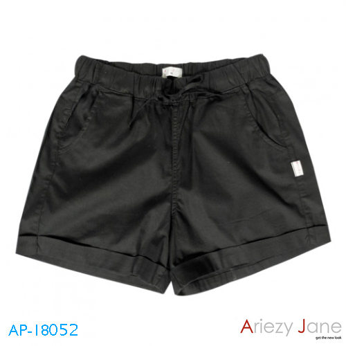 กางเกงขาสั้น สีดำ AP-18052