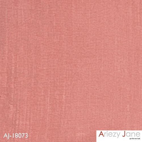 เสื้อเชิ้ตแขนสั้น ผ้าเรยอง สีชมพูอิฐ AJ-18073 C 1