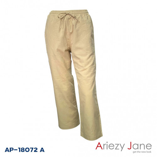 กางเกงขายาวผ้าลินินผสม AP-18072 A 2
