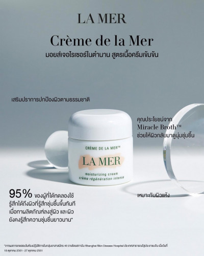  La Mer Crème de la Mer ขนาด 60 ml.