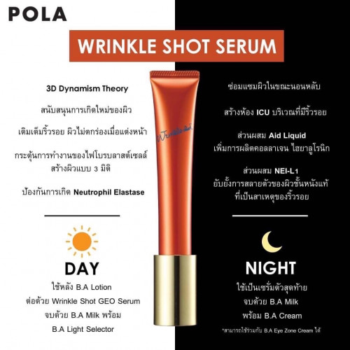 NEW POLA Wrinkle Shot Serum 20 g.