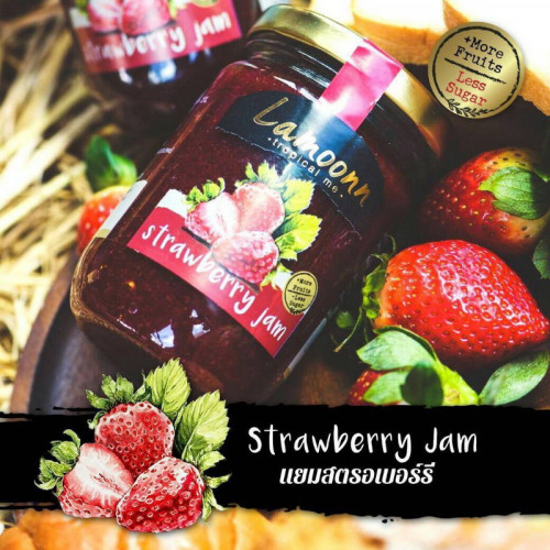 Strawberry Jam - แยมสตรอเบอรี่ (240g) **Low Sugar**