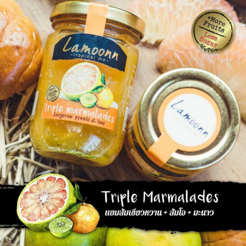 Triple Marmalades - แยมส้มเชียวหวาน (240g) **Low Sugar**
