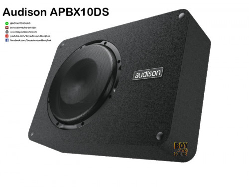 Audison APBX10DS ซับเบสบ็อกซ์ ขนาด10 นิ้ว super hi-end 800 watts peak power ไปให้สุด ต้องมาหยุดที่เร