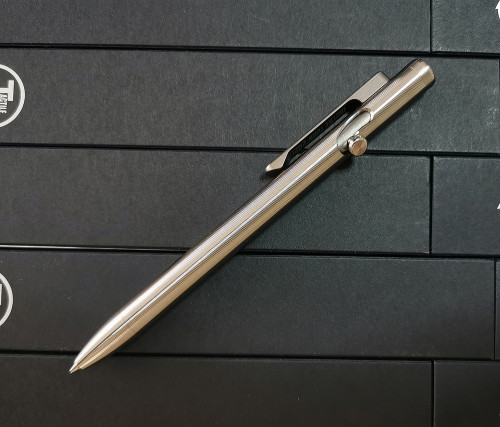 ปากกา Tactile Turn Titanium Slim Bolt Action Pen, Short (10-SB2-TTM-TTM)