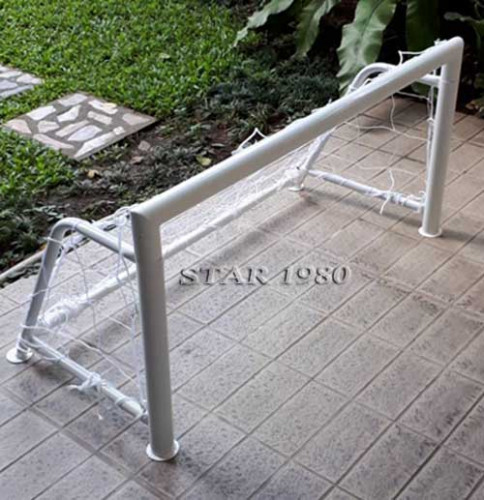 เสาประตู ฟุตบอล โกล์หนู รุ่น เล็ก, กลาง, ใหญ่ (พร้อมตาข่าย) +vs, +vs, +vs 1