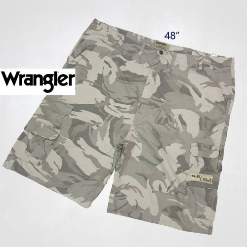 กางเกงลายทหาร กางเกงผู้ชายอ้วน รุ่น anthentics ยี่ห้อ Wrangler เอวยักษ์ 49" แฟชั่นวินเทจชาย
