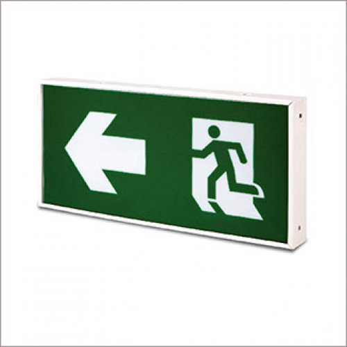 SUNNY Exit Box Double Side LED 1x10 w. ,Ni-Mh. 12V-1.3 Ah. Back-up 3.5 Hr. Model. EXS3-10 LED/D