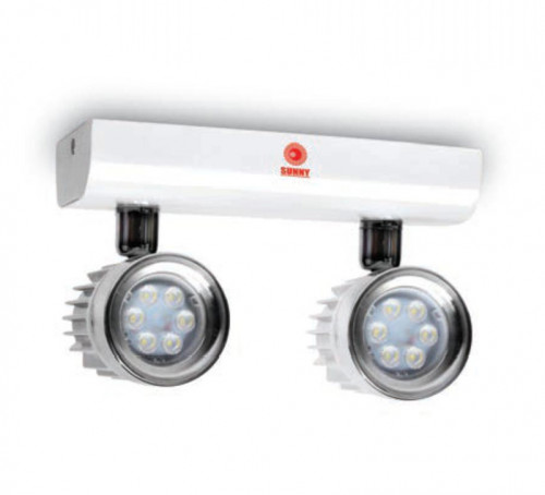 SUNNY Remote Lamp NC LED MR16 2x9 w. Battery 12V. Model. RNC 12-209LED