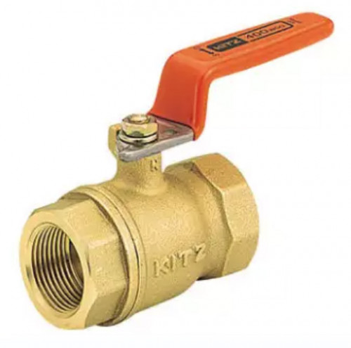KITZ Brass Ball Valve W.O.G. 400 Psi. Thread End BS21 Size 4 Inch. model. T/AKT