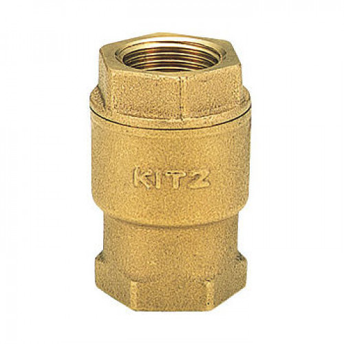 KITZ Bronze Check Valve W.O.G. 10K Psi. Thread End to BS21 Size 1 Inch. model. RF*1