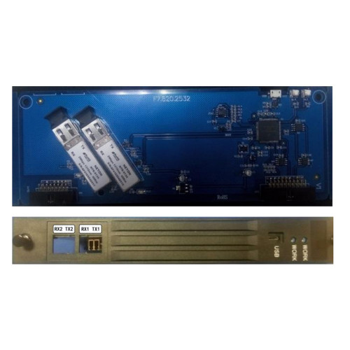 GST Fiber Network Card for GST-IFP4M Max. 10 km. LC Type connectors Model. P-9983