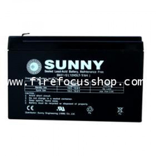 Sunny แบตเตอรี่แห้งชนิดตะกั่วกรดขนาด 12v 12ah รุ่น Sn12 12 6406