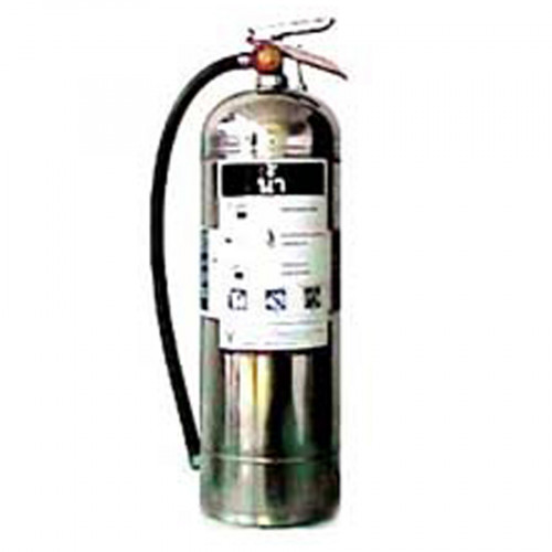FIREMAN  ดับเพลิงชนิดวอเตอร์แก๊ส (Water Gas) ตัวถังสแตนเลส ขนาด 6 ลิตร