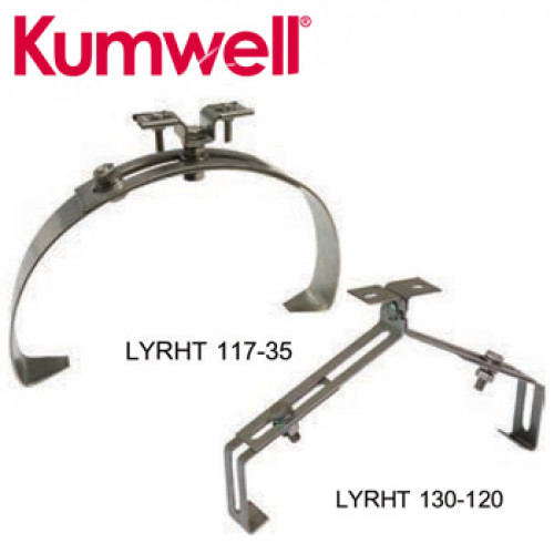 KUMWELL Stainless Steel Roof Holders for Hip or Ridge Tileds Model. LYRHT