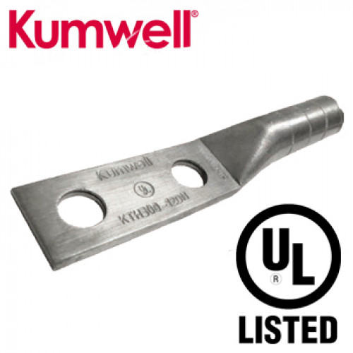 KUMWELL Copper Lugs High Voltage 2 hole UL Listed Model. KTH