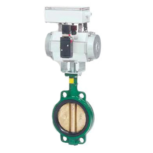 CRANE Ductile Iron Butterfly Valve Series 200 SS304 Disc ,Wafer Type Model. Motorized