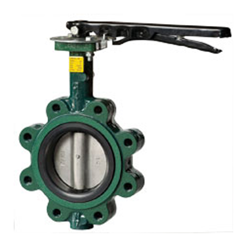 CRANE Ductile Iron Butterfly Valve Series 200 SS304 Disc ,LUG Type Model. Handle