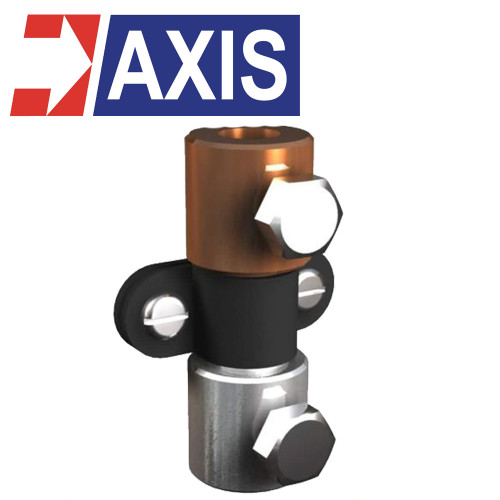 AXIS Bi-Metallic Connector - CU Tape to AI Tape 25 x 3 mm. Model. BMCC0253