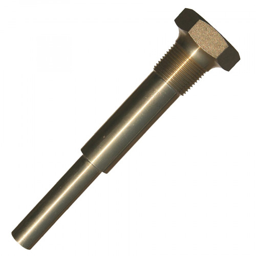 TRERICE Brass Econo Thermowell For Econo Thermometer, 1/2 Inch. NPT Model. 3-3C2