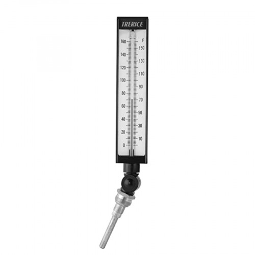TRERICE Thermometer Adjustable Angle Type ,Aluminum Case ,Scale 9 Inch. Model. BX91400