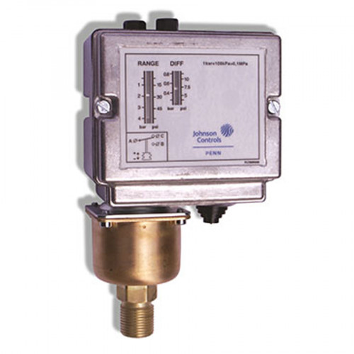 JOHNSON CONTROLS  Pressure Switch SPDT ,3-30 bar  Model. P48AAA-9150
