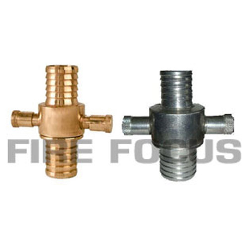 ข้อต่อสวมเร็ว ทั้งตัวผู้-ตัวเมีย วัสดุอลูมิเนียม (Fire Hose Coupling) 1-1/2 x 2-1/2 นิ้ว