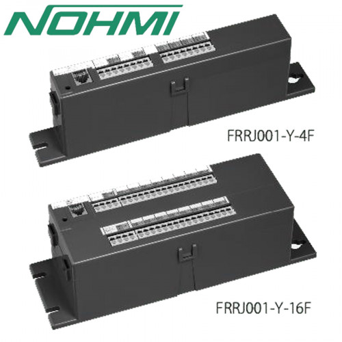 อุปกรณ์ตรวจจับอัตโนมัติ (16 Detector Addresses) I/P Module รุ่น FRRJ001-Y-16F ยี่ห้อ NOHMI