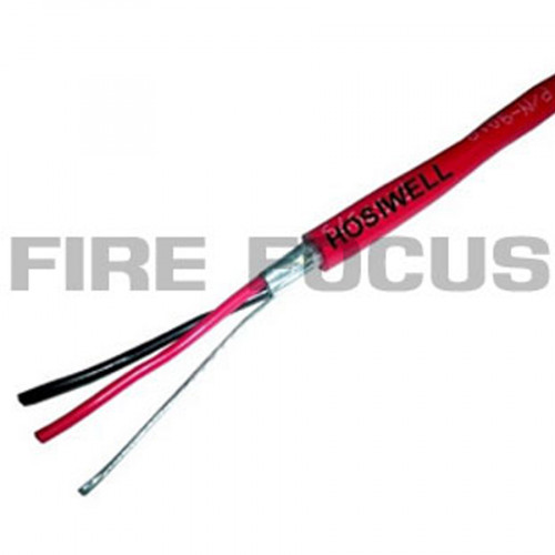 Fire Alarm Cable 2Cx22 AWG Shield Solid Conductor 1-Pair รุ่น P/N9022 ยี่ห้อ HOSIWELL ราคาต่อ 100 เม