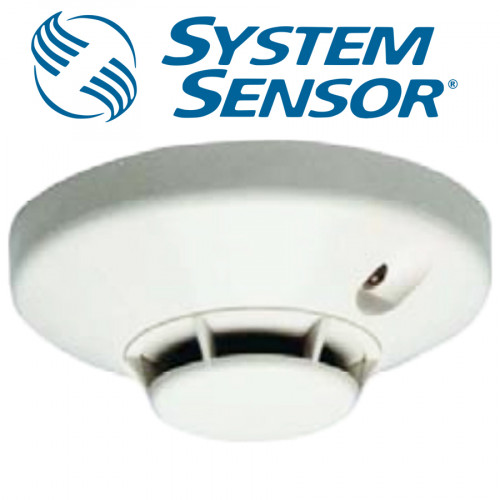 SYSTEM SENSOR Photoelectric Smoke Detector 2-wire Plud-in with B801RA Model. 882