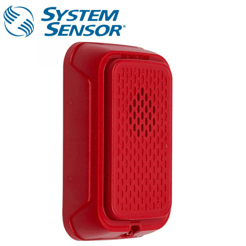 SYSTEM SENSOR Horn Wall ,Red Compact Model. HGRL