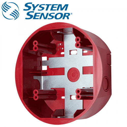 SYSTEM SENSOR Ceilling SurfaceMount back Box ,Red Model. SBBCRL