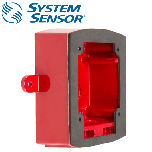 SYSTEM SENSOR Weatherproof back box for SSM and SSV series Model. WBB-1