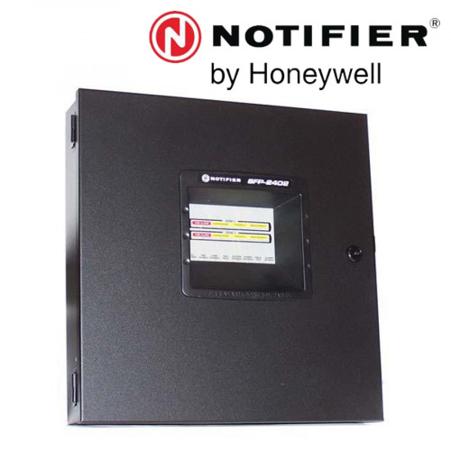 NOTIFIER 2 Zone Fire Alarm Control Panel 24VDC ,220VAC Model. SFP-2402UDE