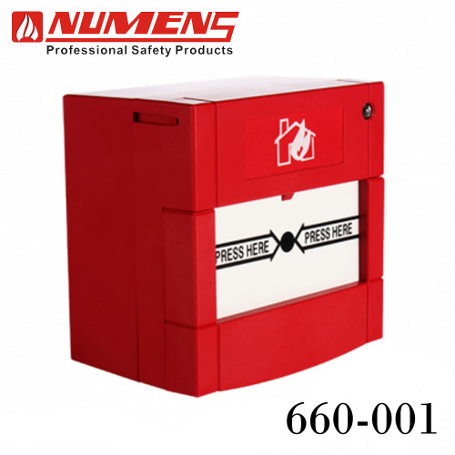 NUMENS อุปกรณ์แจ้งเหตุเพลิงไหม้ใช้มือกด ระบุโซนตำแหน่ง รุ่น 660-001
