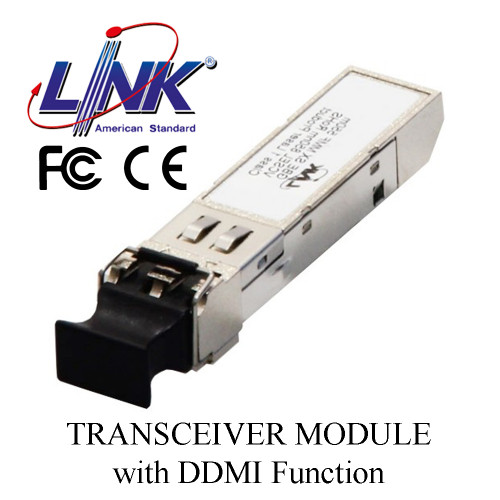 LINK SFP 1.25G TRANSCEIVER MODULE with DDMI Function Model. UT9125D00