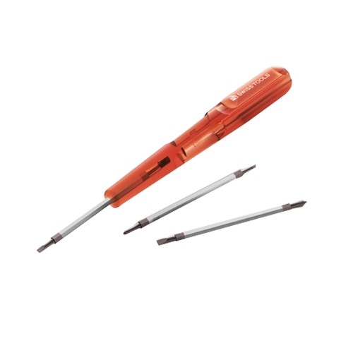 PB Swiss Tools ไขควงปากกา+3 แกนไขควง รุ่น 169 POS