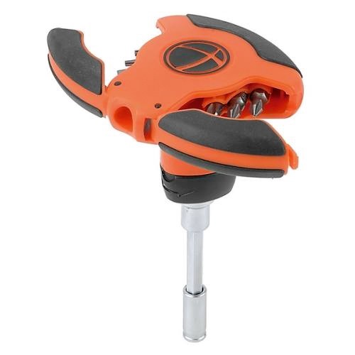 TACTIX ชุดไขควง 8 IN 1 พร้อมด้ามต่อ รุ่น 900241