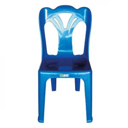เก้าอี้พนักพิง เกรดเอ BIG ONE รุ่น KING 361 ขนาด 43 x 43 x 83 ซม. สีน้ำเงิน