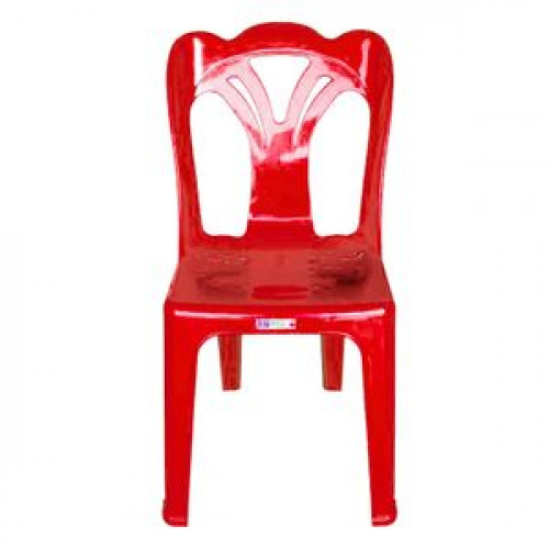 เก้าอี้พนักพิง เกรดเอ BIG ONE รุ่น KING 361 ขนาด 43 x 43 x 83 ซม. สีแดง