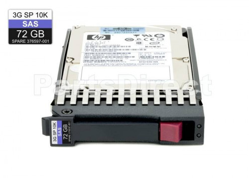 512544-001 HP 72-GB 6G 15K 2.5 DP SAS HDD