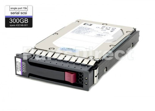516810-001 HP 300-GB 6G 15K 3.5 DP SAS HDD