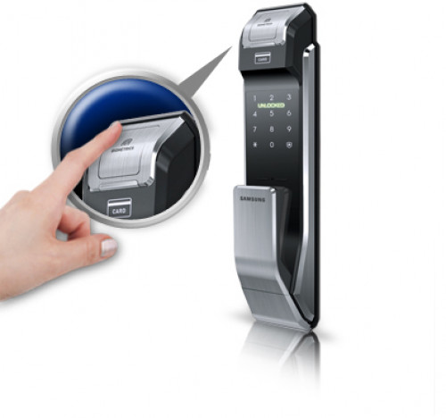 SAMSUNG SHP-DP728 Digital Door lock มี Bluetooth กับ SmartPhone ได้