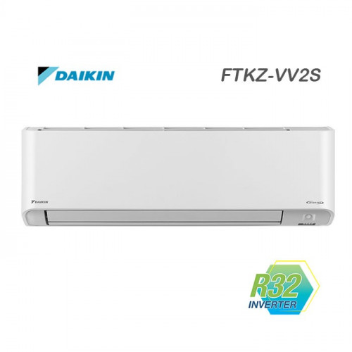 Daikin FTKZ-VV2S รุ่นท็อป (Zetas Inverter) ประหยัดไฟเบอร์ 5 3ดาว ยี่ห้อ ไดกิ้น 