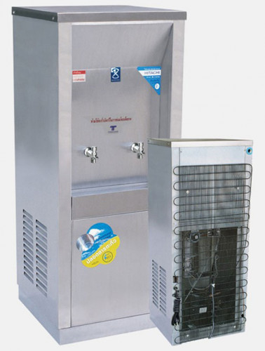 ตู้น้ำเย็น 2 ก๊อก ต่อท่อ MAXCOOL รุ่น MC-2PW