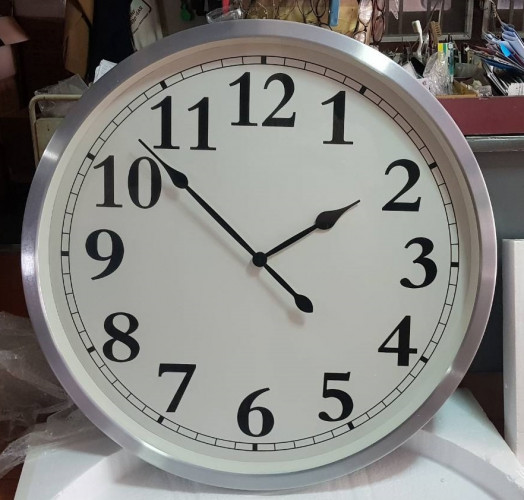 นาฬิกาแขวน รุ่น AL100 ขนาด 100 cm. ขอบ Aluminum 1