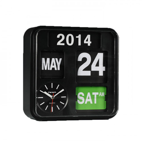 นาฬิกาพร้อมกับปฎิทินแบบแผ่นพับ (Calendar Wall Clock) AD-650