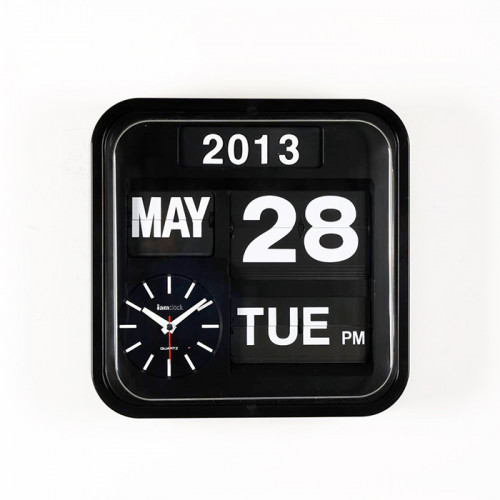 นาฬิกาพร้อมกับปฎิทินแบบแผ่นพับขนาดกลาง (Fartech Calendar Wall Clock Medium) AD-640